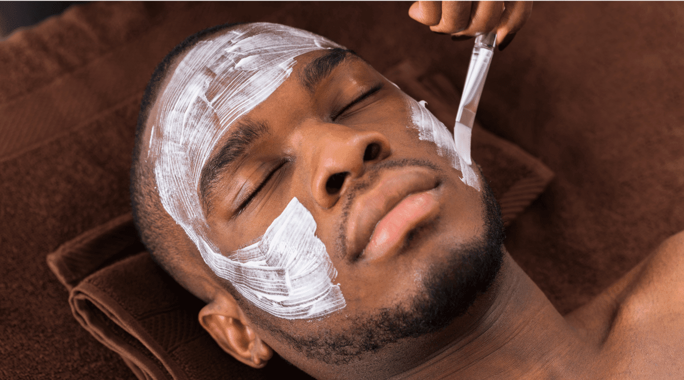 Soin du visage pour homme au Spa Infinima