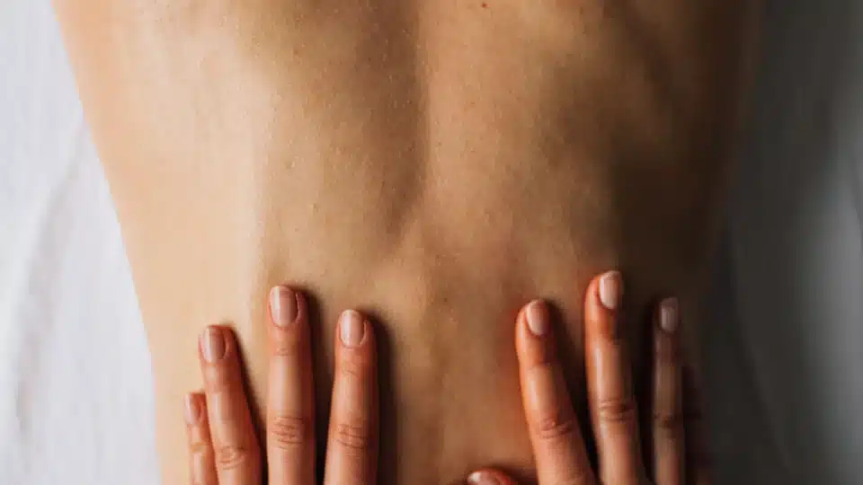 Massage ciblé du dos